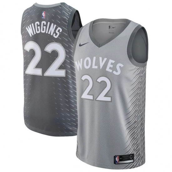 Fan Gear Nation Men's Minnesota Timberwolves Andrew Wiggins City Edition Jersey Gray 3 Fan Gear Nation Men's Minnesota Timberwolves Andrew Wiggins City Edition Jersey Gray