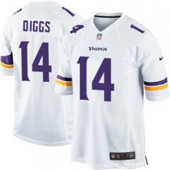 Fan Gear Nation Men's Minnesota Vikings Stefon Diggs Game Jersey White