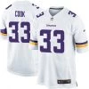 Fan Gear Nation Men's Minnesota Vikings Dalvin Cook Game Jersey White