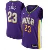 Fan Gear Nation Men's New Orleans Pelicans Anthony Davis City Edition Jersey Purple