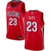 Fan Gear Nation Men's New Orleans Pelicans Anthony Davis Alt Jersey Statement Edition Red