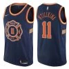 Fan Gear Nation Men's New York Knicks Frank Ntilikina Swingman City Edition Jersey Blue