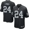 Fan Gear Nation Men's Oakland Raiders Marshawn Lynch Game Jersey Black