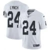 Fan Gear Nation Men's Oakland Raiders Marshawn Lynch Limited Player Jersey White Las Vegas Raiders
