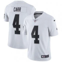 Fan Gear Nation Men's Oakland Raiders Derek Carr Limited Player Jersey White