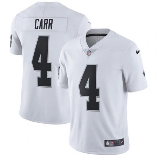 Fan Gear Nation Men's Oakland Raiders Derek Carr Limited Player Jersey White 3 Fan Gear Nation Men's Oakland Raiders Derek Carr Limited Player Jersey White