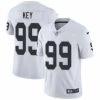 Fan Gear Nation Men's Oakland Raiders Arden Key Limited Player Jersey White Las Vegas Raiders