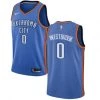Fan Gear Nation Men's Oklahoma City Thunder Russell Westbrook Jersey Icon Edition Blue