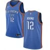 Fan Gear Nation Men's Oklahoma City Thunder Steven Adams Jersey Icon Edition Royal Blue