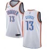 Fan Gear Nation Men's Oklahoma City Thunder Paul George Jersey Association Edition White