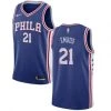 Fan Gear Nation Men's Philadelphia 76ers Joel Embiid Swingman Jersey Icon Edition Blue