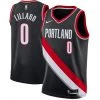 Fan Gear Nation Portland Trailblazers Men's Portland Trail Blazers Damian Lillard Jersey Icon Edition Black
