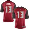 Fan Gear Nation Men's Tampa Bay Buccaneers Mike Evans Game Jersey Red