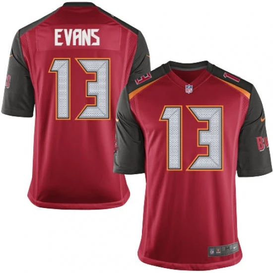 Fan Gear Nation Men's Tampa Bay Buccaneers Mike Evans Game Jersey Red 3 Fan Gear Nation Men's Tampa Bay Buccaneers Mike Evans Game Jersey Red