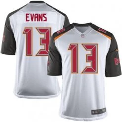 Fan Gear Nation Men's Tampa Bay Buccaneers Mike Evans Game Jersey White
