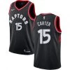 Fan Gear Nation Men's Toronto Raptors Vince Carter Swingman Jersey Black