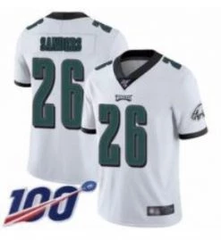 Fan Gear Nation Mens Philadelphia Eagles Miles Sanders Game Vapor Jersey White