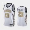 Fan Gear Nation Mens Atlanta Hawks John Collins City Jersey White