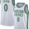 Fan Gear Nation Mens Boston Celtics Jayson Tatum City Jersey White