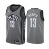Fan Gear Nation Mens Brooklyn Nets James Harden Statement Jersey Gray