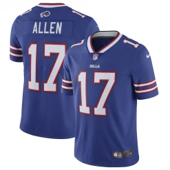 Fan Gear Nation Men's Buffalo Bills Josh Allen Game Vapor Jersey Royal Blue