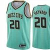 Fan Gear Nation Mens Charlotte Hornets Gordon Hayward City Jersey Teal