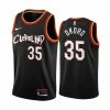 Fan Gear Nation Mens Cleveland Cavaliers Isaac Okoro City Jersey Black
