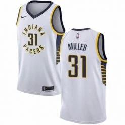 Fan Gear Nation Mens Indiana Pacers Reggie Miller Association Jersey White