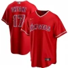 Fan Gear Nation Mens Los Angeles Angels Shohei Ohtani Cool Base Replica Jersey Red