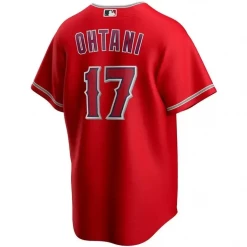 Fan Gear Nation Mens Los Angeles Angels Shohei Ohtani Cool Base Replica Jersey Red
