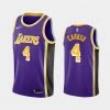 Fan Gear Nation Mens Los Angeles Lakers Alex Caruso Statement Jersey Purple