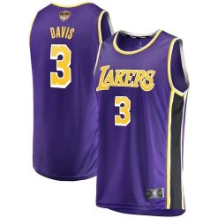 Fan Gear Nation Mens Los Angeles Lakers Anthony Davis Statement Jersey Purple