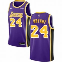 Fan Gear Nation Mens Los Angeles Lakers Kobe Bryant Statement Jersey Purple