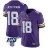 Fan Gear Nation Mens Minnesota Vikings Justin Jefferson Vapor Jersey Purple 1 Fan Gear Nation Mens Minnesota Vikings Justin Jefferson Vapor Jersey Purple