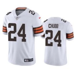 Fan Gear Nation Mens Nick Chubb Cleveland Browns Game Vapor Jersey White