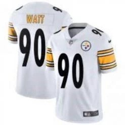 Fan Gear Nation Mens Pittsburgh Steelers TJ Watt Game Vapor Jersey White