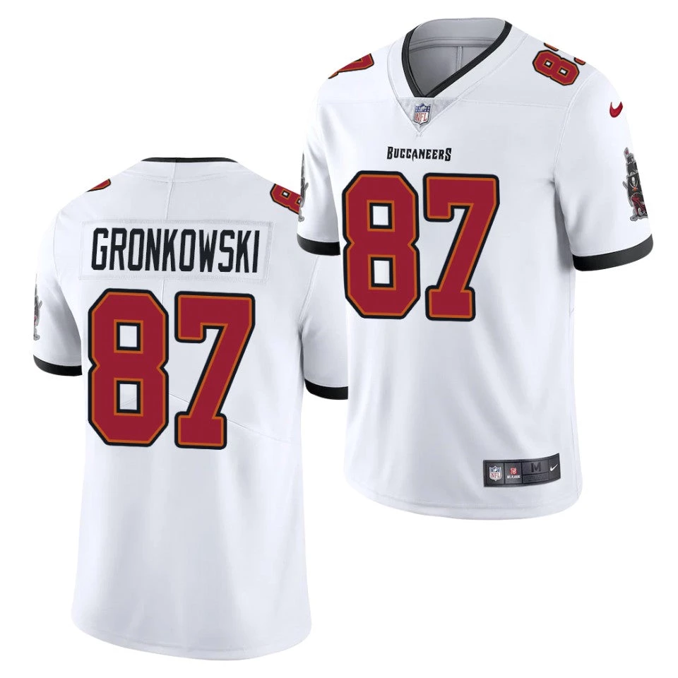 Fan Gear Nation Mens Tampa Bay Buccaneers Rob Gronkowski Game Vapor Jersey White 3 Fan Gear Nation Mens Tampa Bay Buccaneers Rob Gronkowski Game Vapor Jersey White