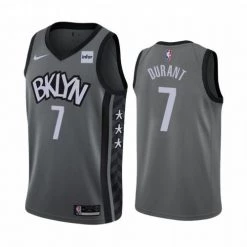 Fan Gear Nation Mens Brooklyn Nets Kevin Durant Statement Jersey Gray