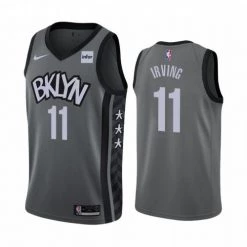 Fan Gear Nation Mens Brooklyn Nets Kyrie Irving Statement Jersey Gray