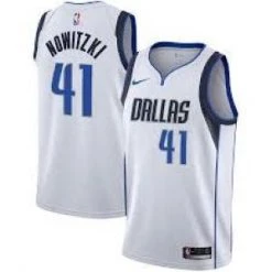 Fan Gear Nation Mens Dallas Mavericks Dirk Nowitzki Association Jersey White