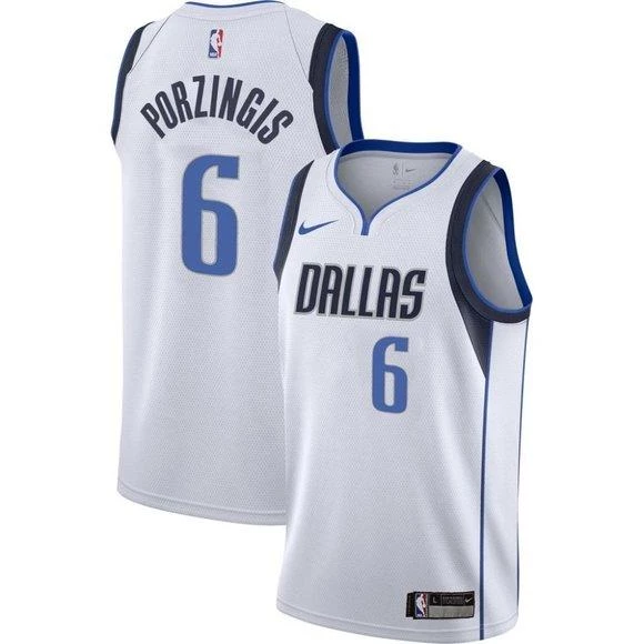 Fan Gear Nation Mens Dallas Mavericks Kristaps Porzingis Association Jersey White 3 Fan Gear Nation Mens Dallas Mavericks Kristaps Porzingis Association Jersey White