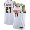 Fan Gear Nation Mens Denver Nuggets Jamal Murray Association Jersey White