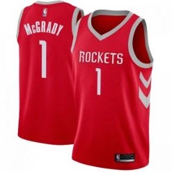 Fan Gear Nation Mens Houston Rockets Tracy McGrady Icon Jersey Red
