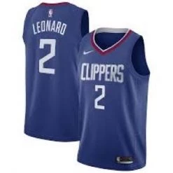 Fan Gear Nation Mens Los Angeles Clippers Kawhi Leonard Icon Jersey Blue