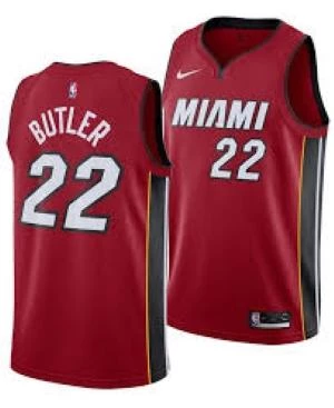 Fan Gear Nation Mens Miami Heat Jimmy Butler Statement Jersey Red 3 Fan Gear Nation Mens Miami Heat Jimmy Butler Statement Jersey Red