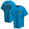 Fan Gear Nation Mens Miami Marlins Sixto Sanchez Cool Base Replica Jersey Teal