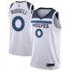 Fan Gear Nation Mens Minnesota Timberwolves D'Angelo Russell Association Jersey White