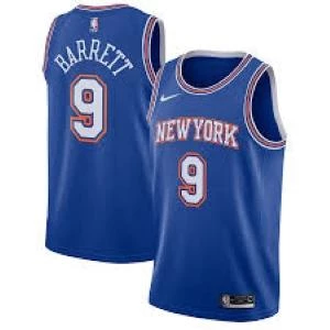 Fan Gear Nation Mens New York Knicks RJ Barret Statement Jersey Blue