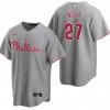 Fan Gear Nation Mens Philadelphia Phillies Aaron Nola Cool Base Replica Jersey Grey