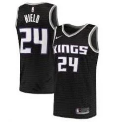 Fan Gear Nation Mens Sacramento Kings Buddy Hield Statement Jersey Black